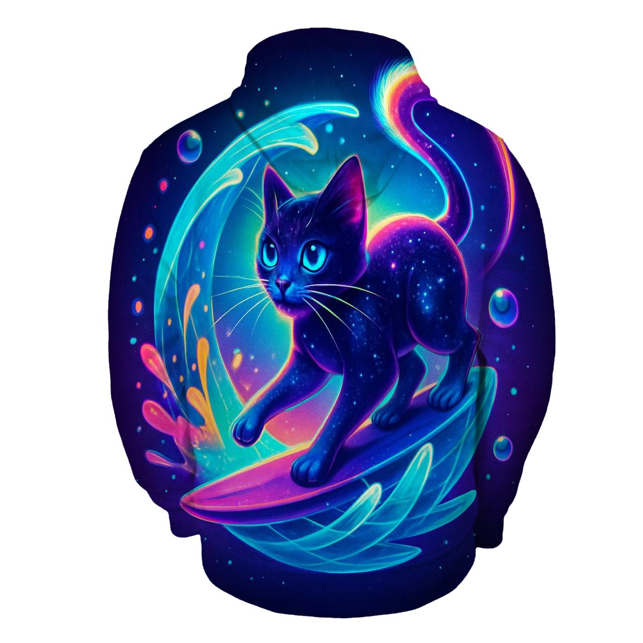 Prism Tide Dreamer Cat designer hoodies