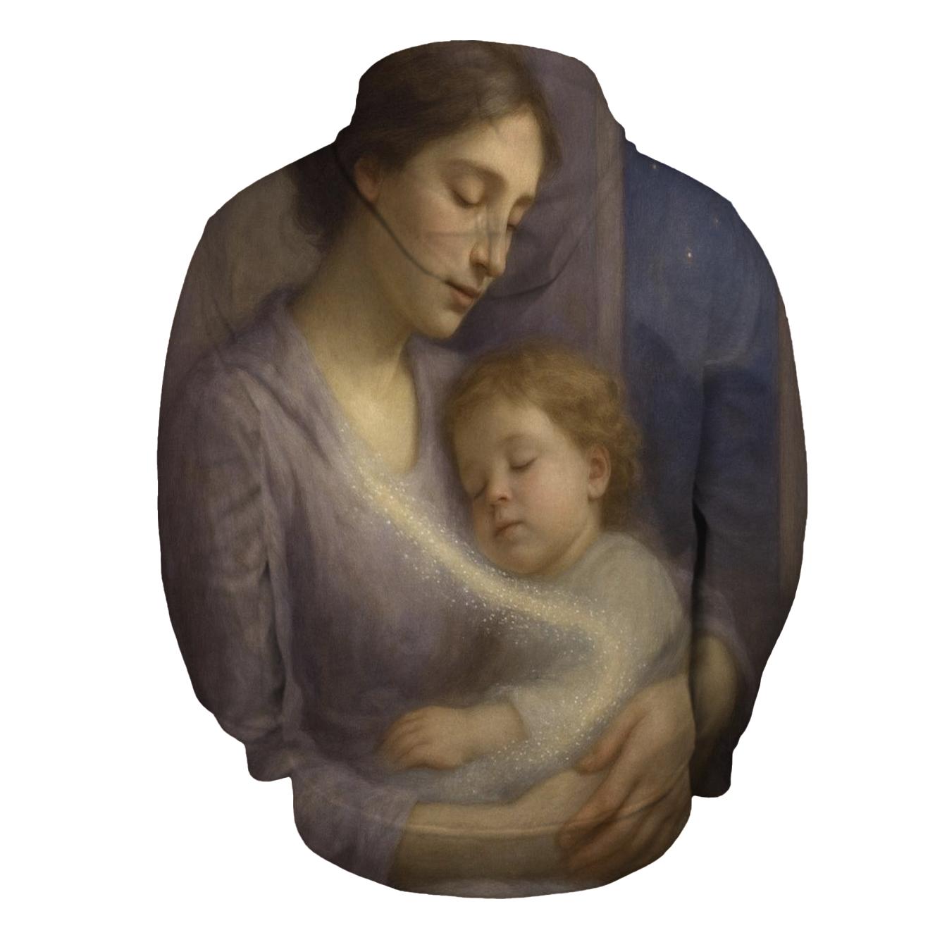 The Lullaby Between Worlds printed hoodies