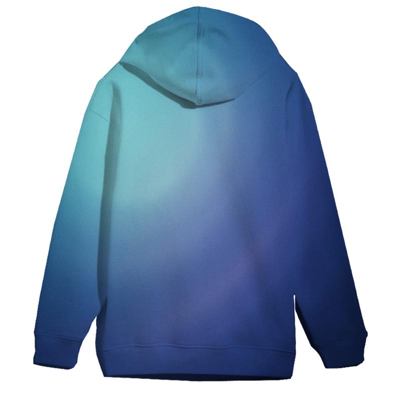 Polar Halo Drift Gradient hoodies fashion