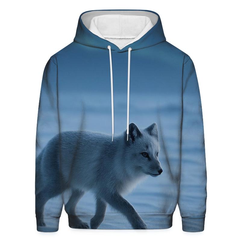 Aurora Forage Arctic Fox premium hoodies