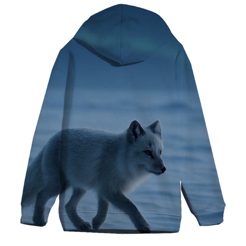 Aurora Forage Arctic Fox premium hoodies