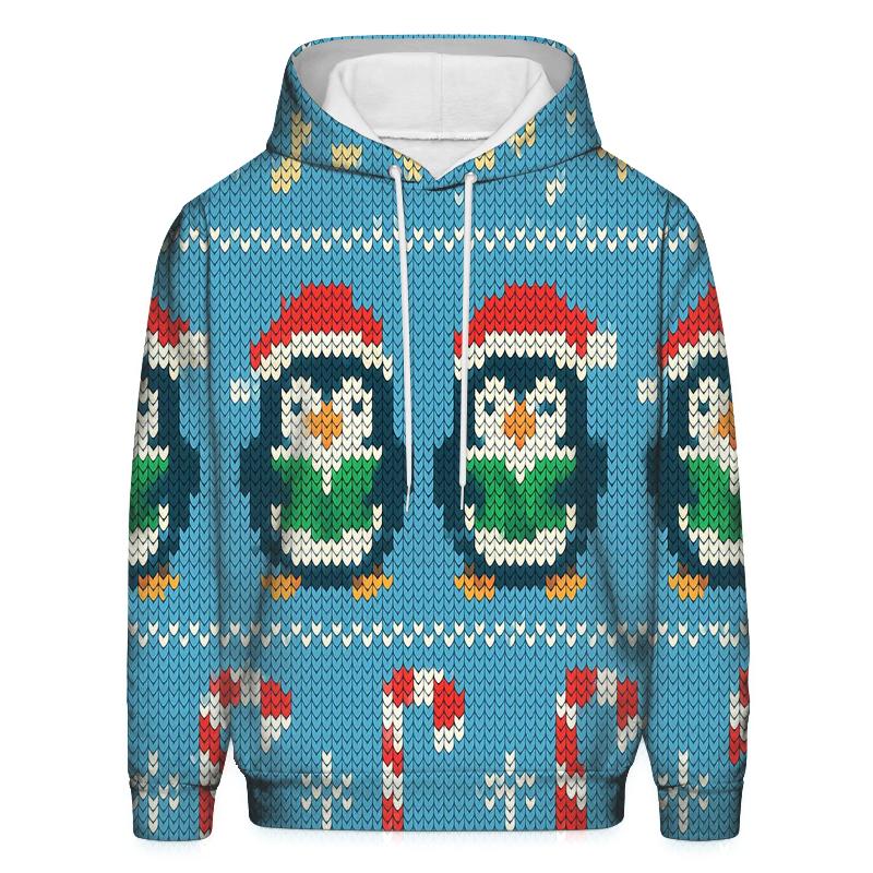 Christmas Carol Penguin March Design hoodies fashion