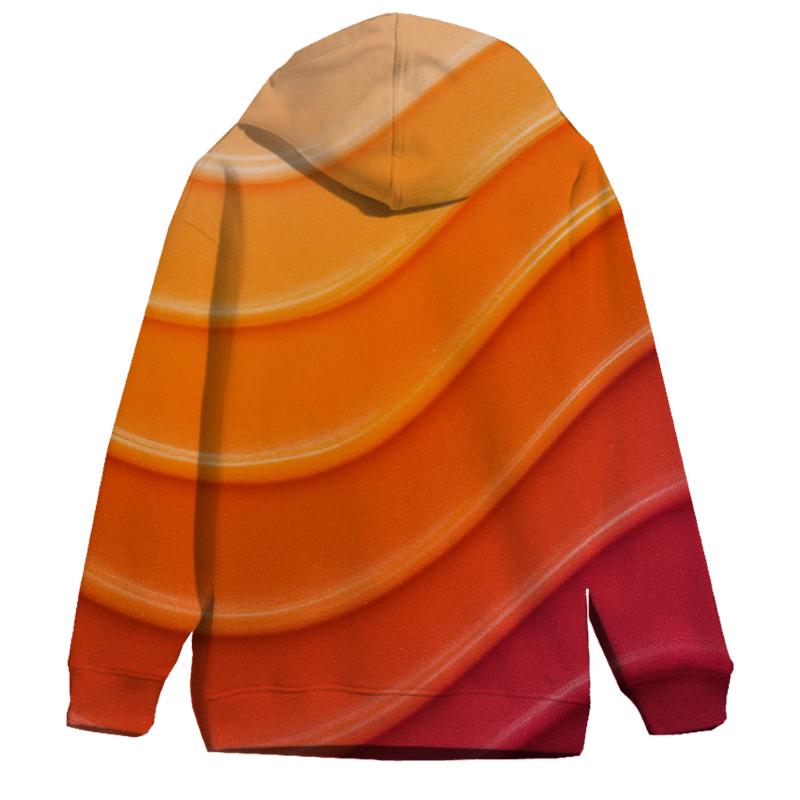 Molten Orchard Gradient Flow hoodie styles