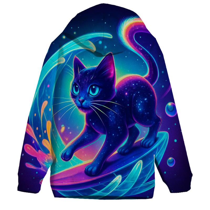 Prism Tide Dreamer Cat custom hoodies