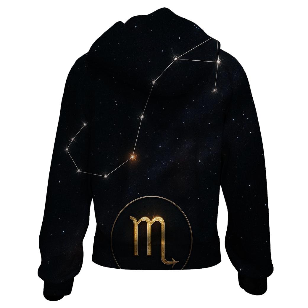 Scorpio Eclipse Constellation Sigil heavyweight hoodies