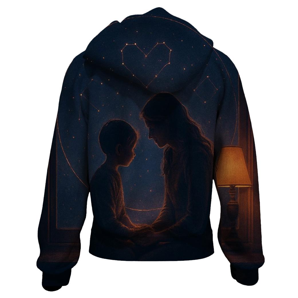 Orbit Of Her Heart premium hoodies