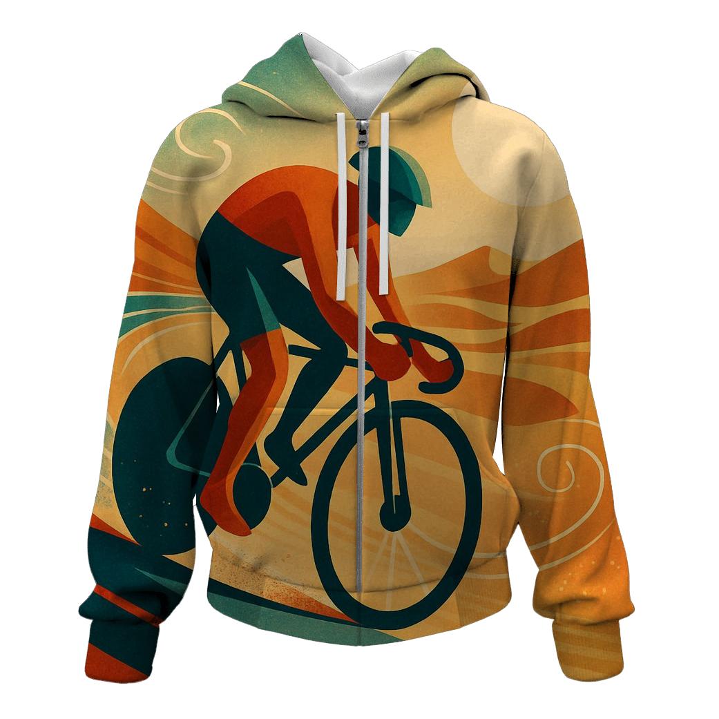 Desert Velodrome Wind Lines pullover hoodies