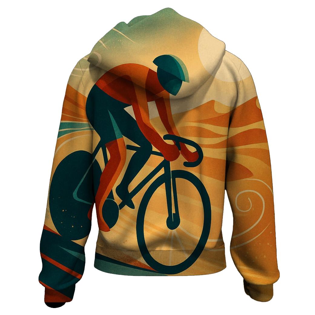 Desert Velodrome Wind Lines pullover hoodies