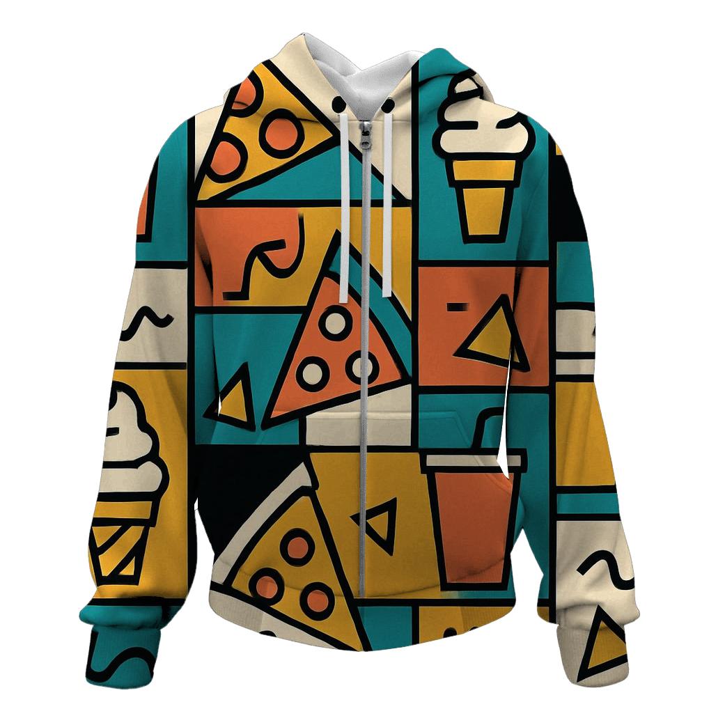 Mall Food Court Memphis Menu hoodie designs