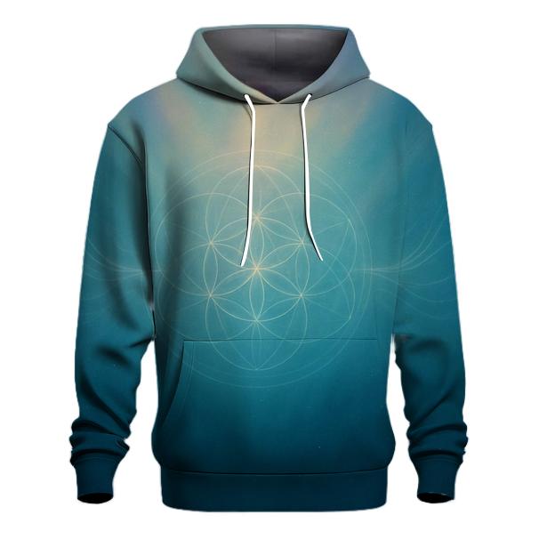 Aurora Breath Geometry hoodie trends