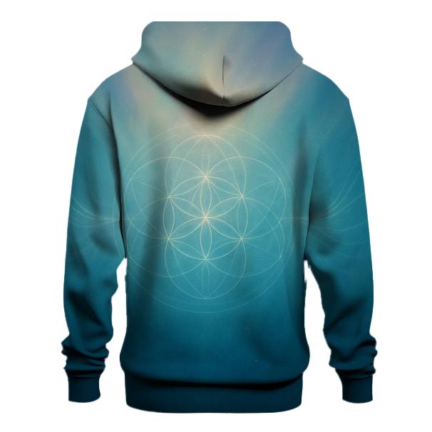 Aurora Breath Geometry hoodie trends
