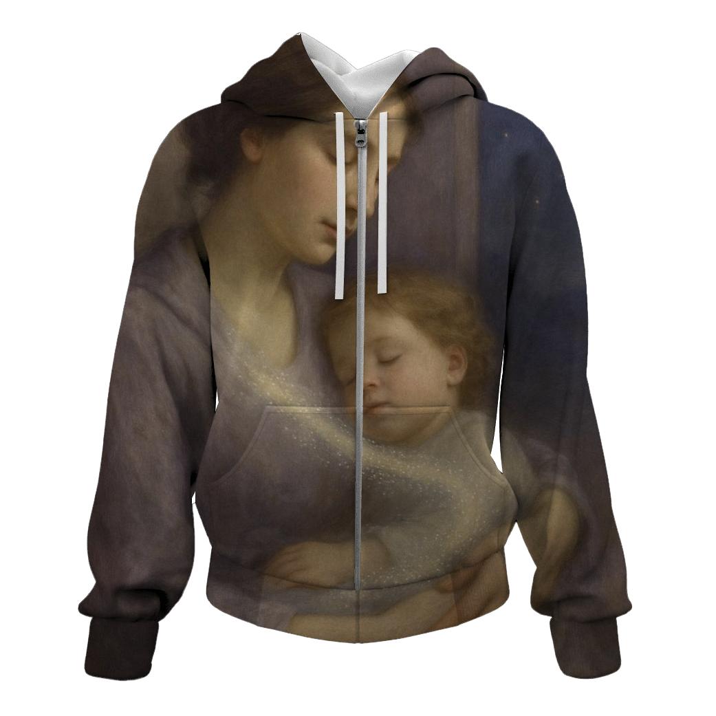 The Lullaby Between Worlds lightweight hoodies