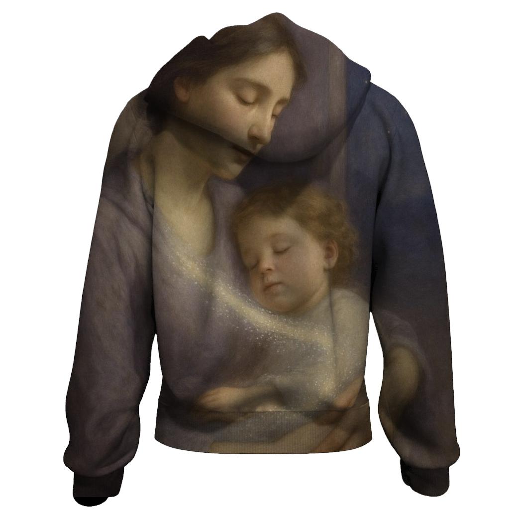 The Lullaby Between Worlds lightweight hoodies