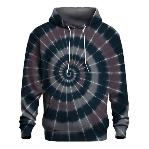 Lunar Eclipse Spiral Overdye custom hoodies