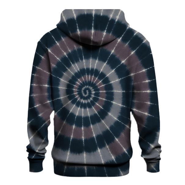 Lunar Eclipse Spiral Overdye custom hoodies