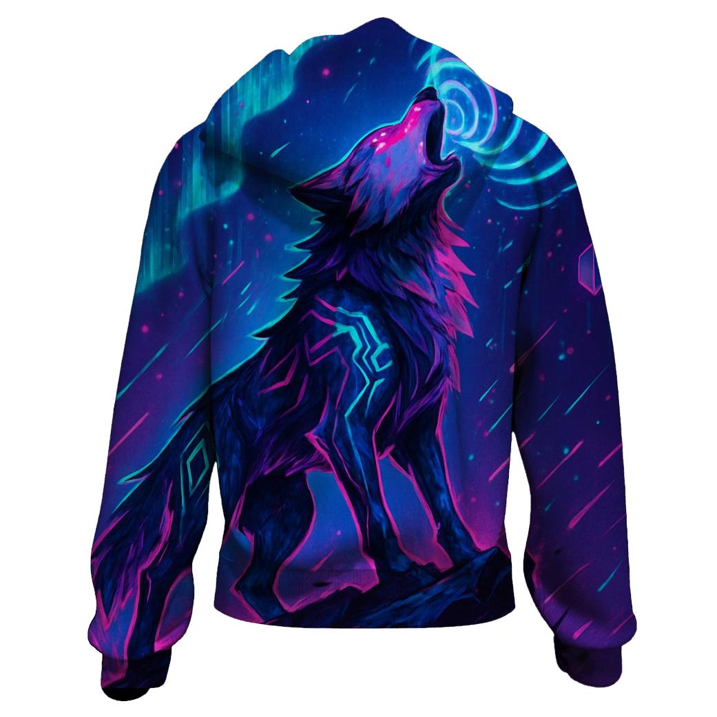 Aurora Circuit Howl designer hoodies