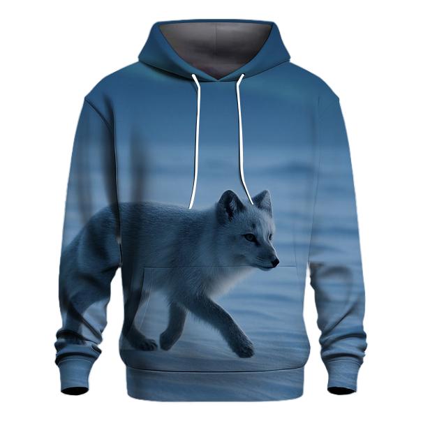 Aurora Forage Arctic Fox designer hoodies