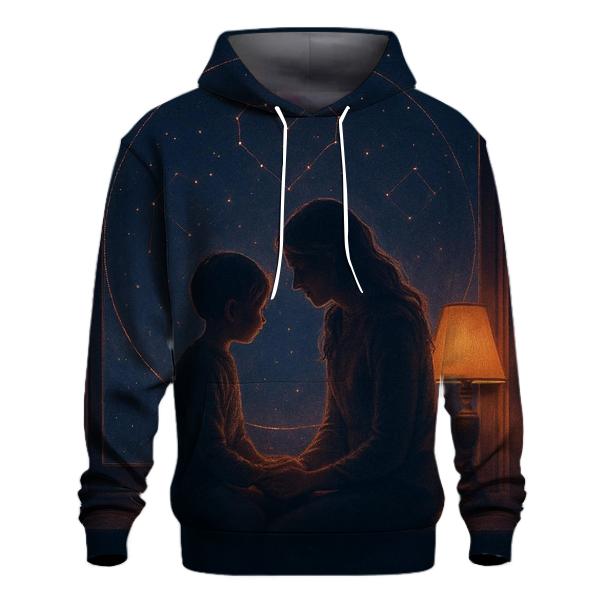 Orbit Of Her Heart lightweight hoodies