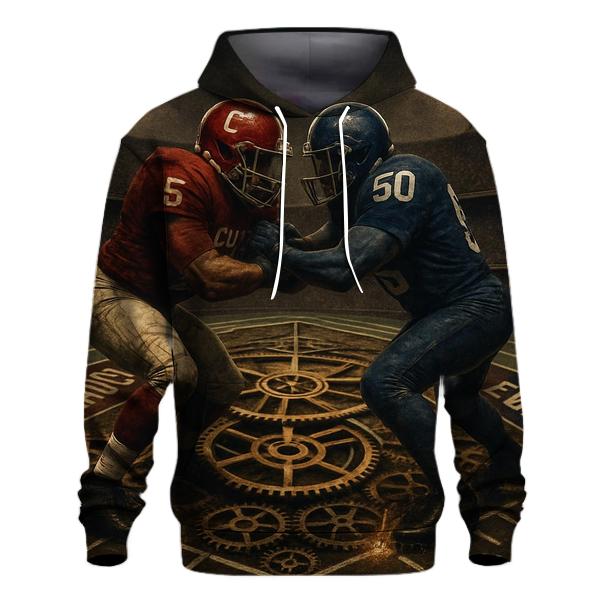 Clockwork Stadium Duel Braves Versus Cubs zip-up hoodies