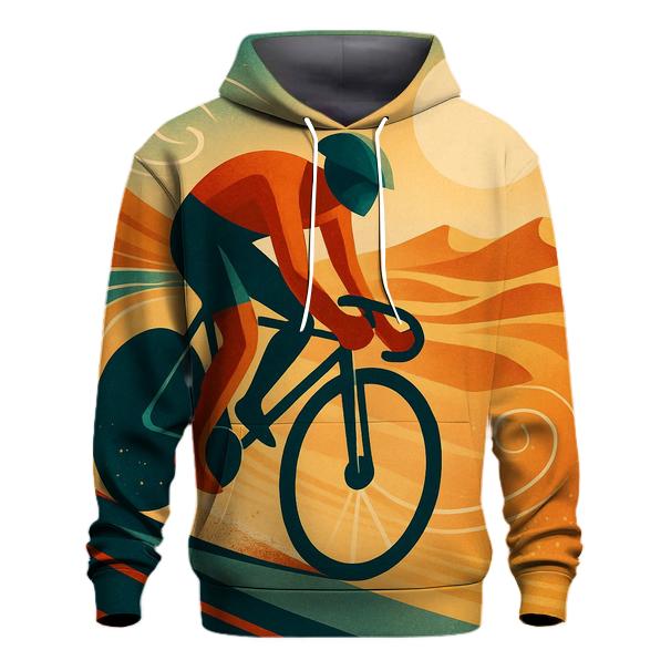 Desert Velodrome Wind Lines hoodie styles