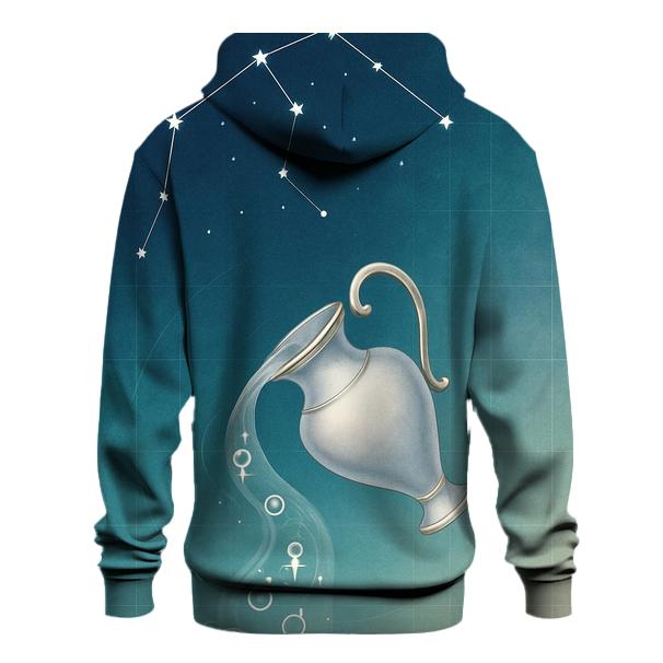 Aquarius Water Bearer Star Chart Vessel hoodie trends