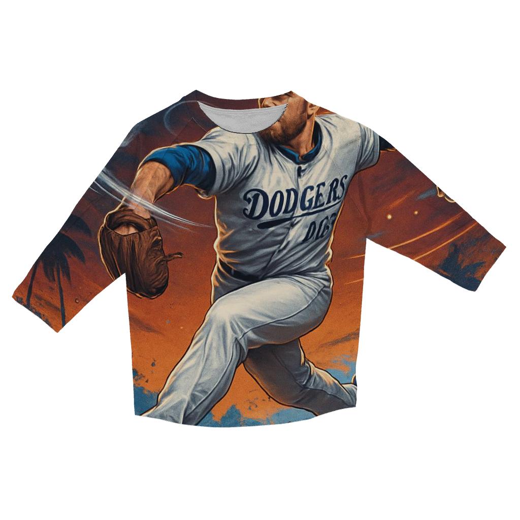 Chrome Pitcher Through Sunset Atmosphere casual three quarter sleeve shirts