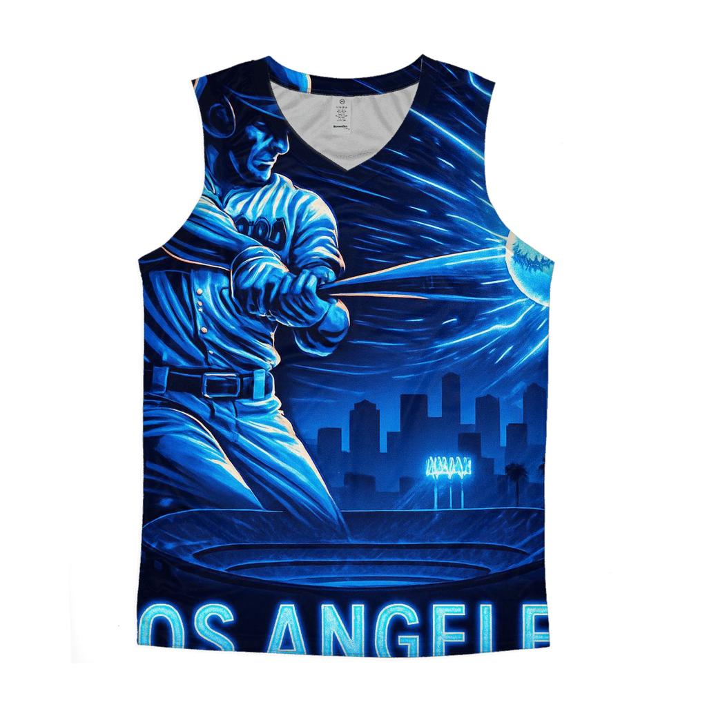 Electric Swing Over Chavez Ravine custom tank tops
