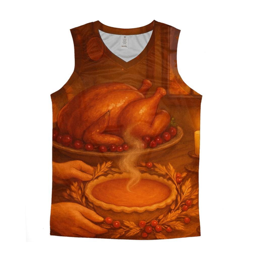 Candlelit Cornucopia Cottage Table casual summer tank tops