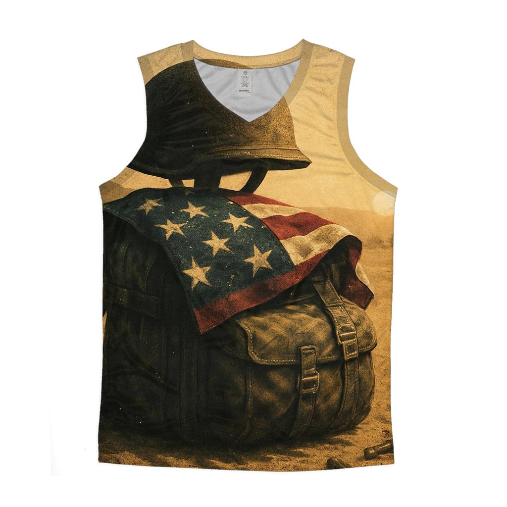Desert Stars Freedom Sentinel designer workout tanks