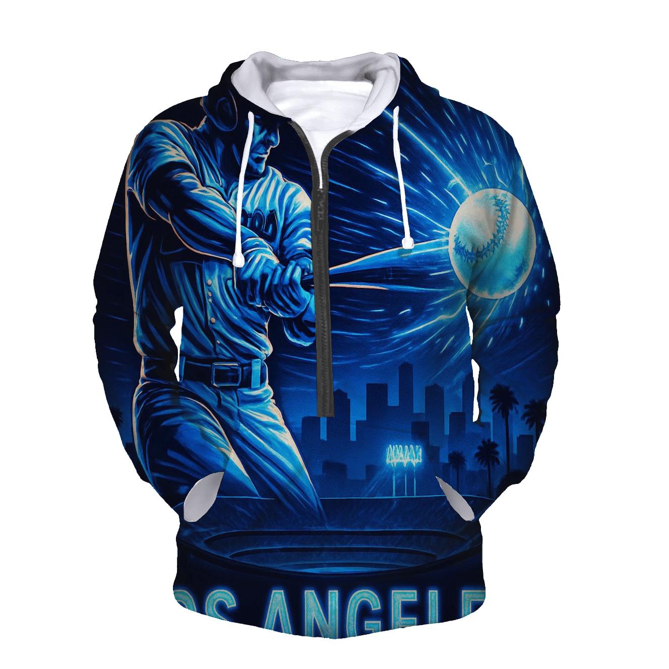 Electric Swing Over Chavez Ravine lightweight hoodies