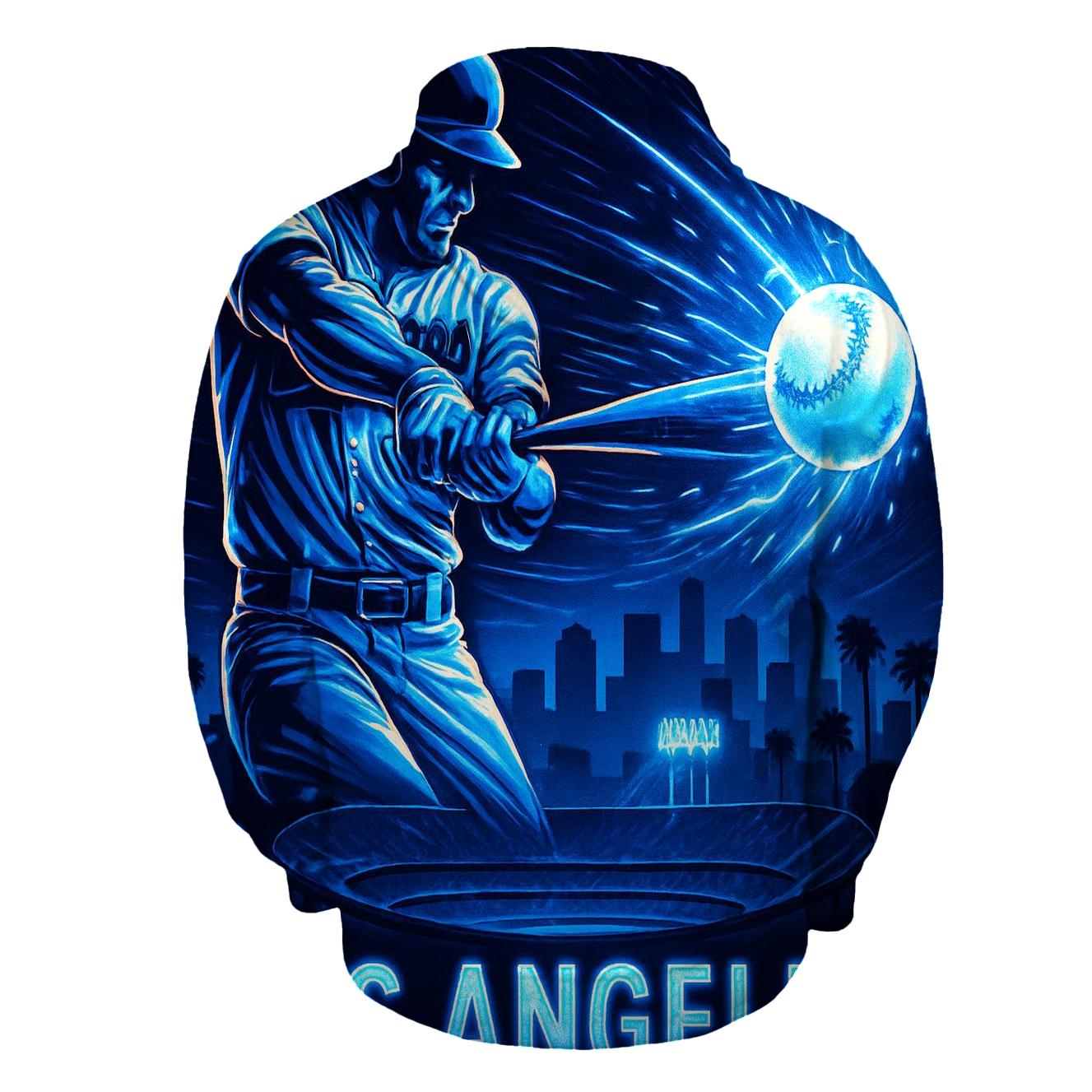 Electric Swing Over Chavez Ravine lightweight hoodies