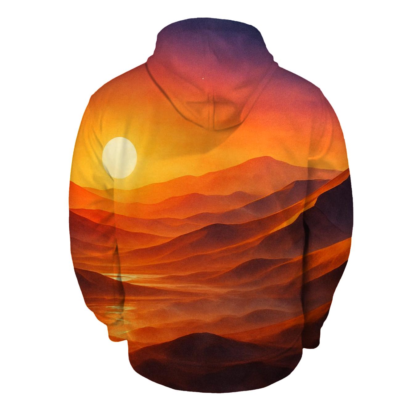 Radiant Dune Mirage Sunset heavyweight hoodies