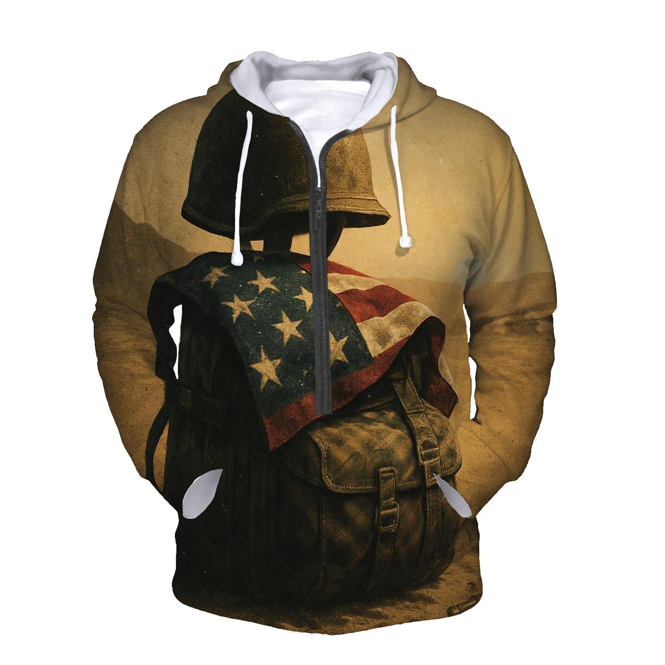 Desert Stars Freedom Sentinel embroidered hoodies
