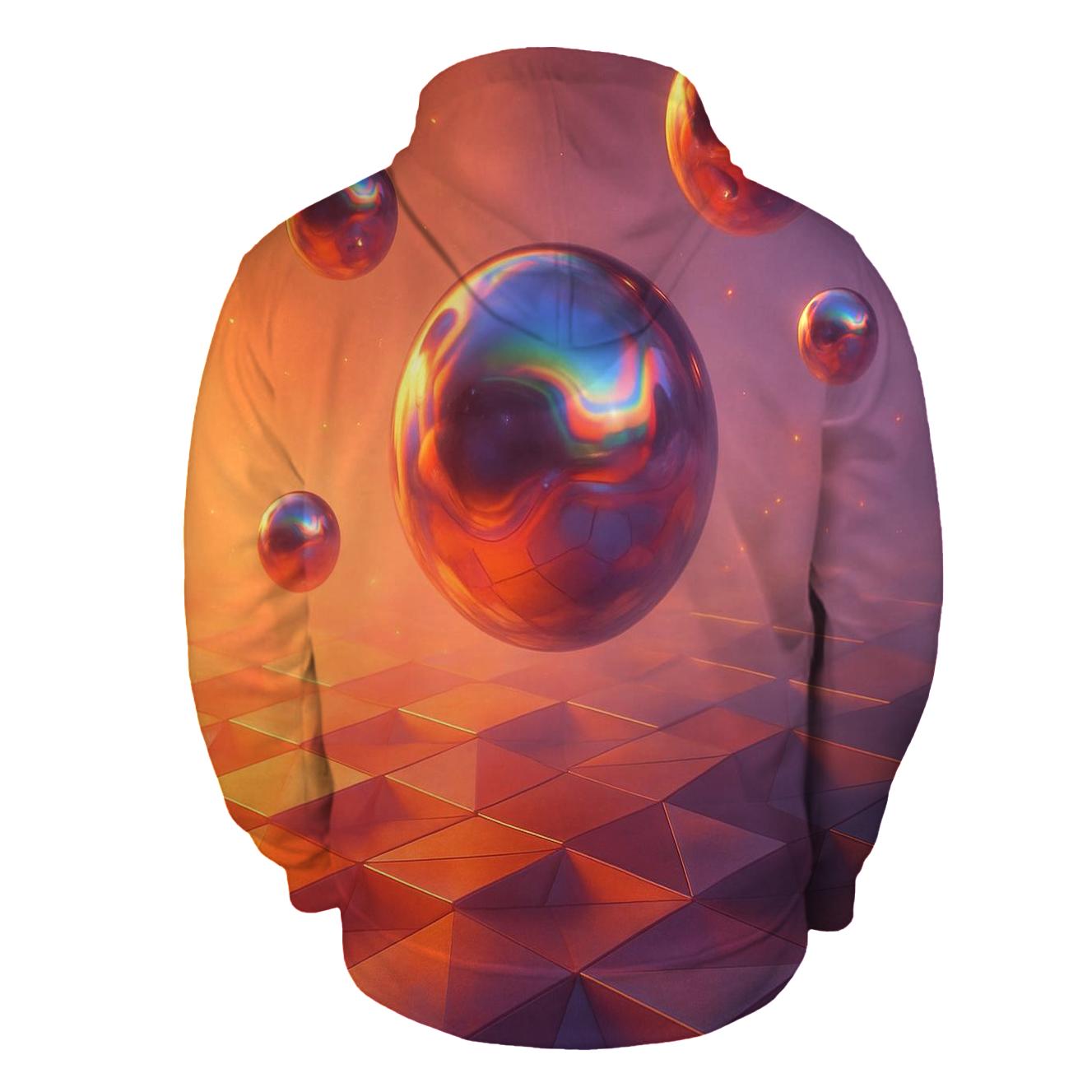 Molten Aurora Chessgarden printed hoodies
