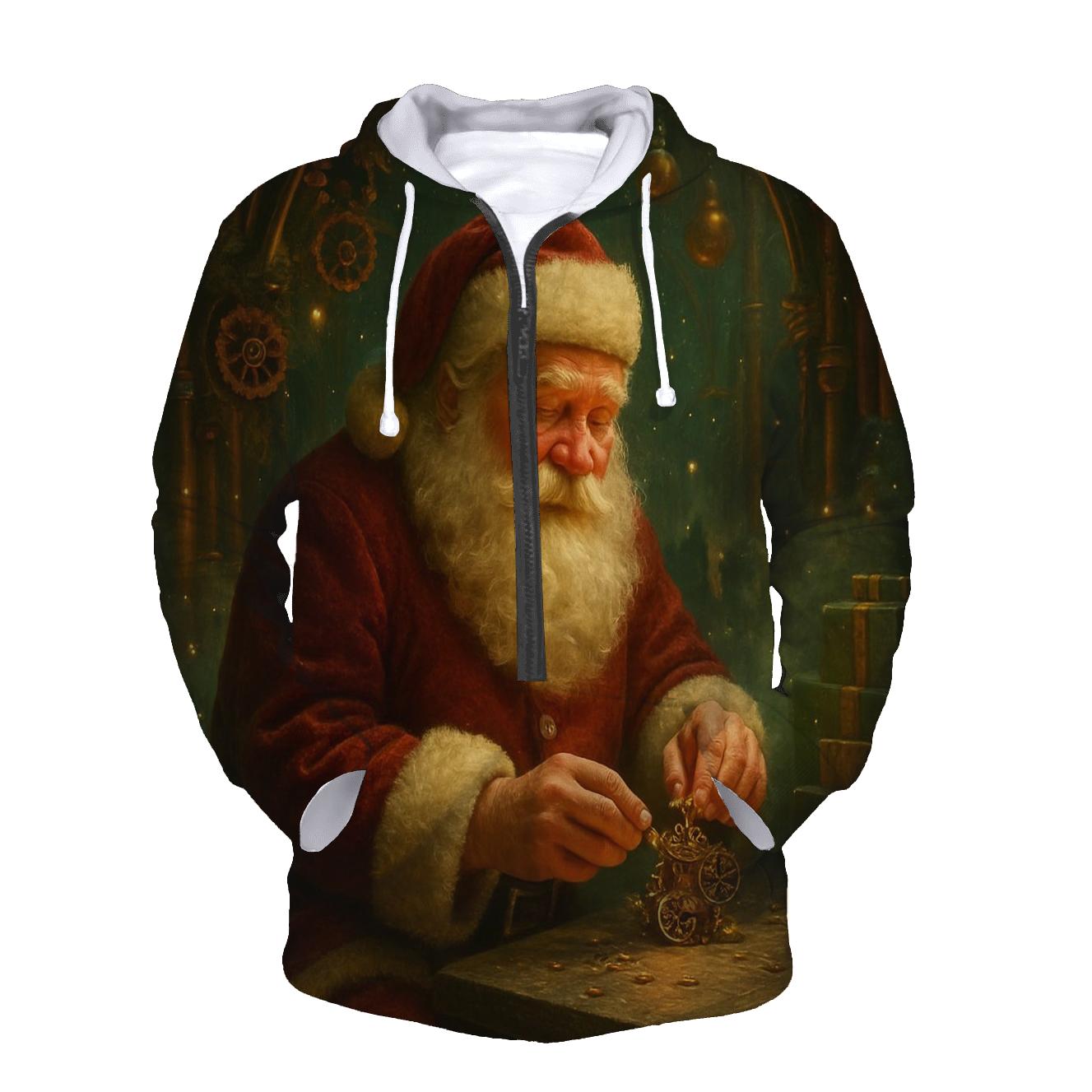 North Pole Clockwork Giftmaker Santa hoodies fashion