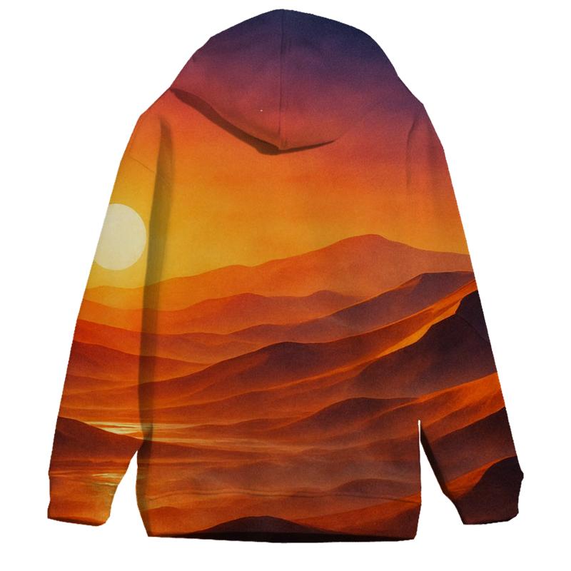 Radiant Dune Mirage Sunset designer hoodies