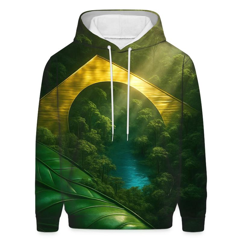 Brazil Aurora Metallic Canopy designer hoodies