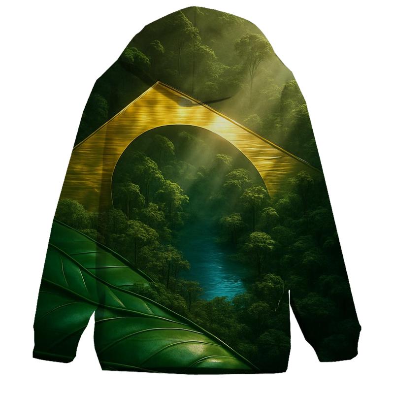 Brazil Aurora Metallic Canopy designer hoodies