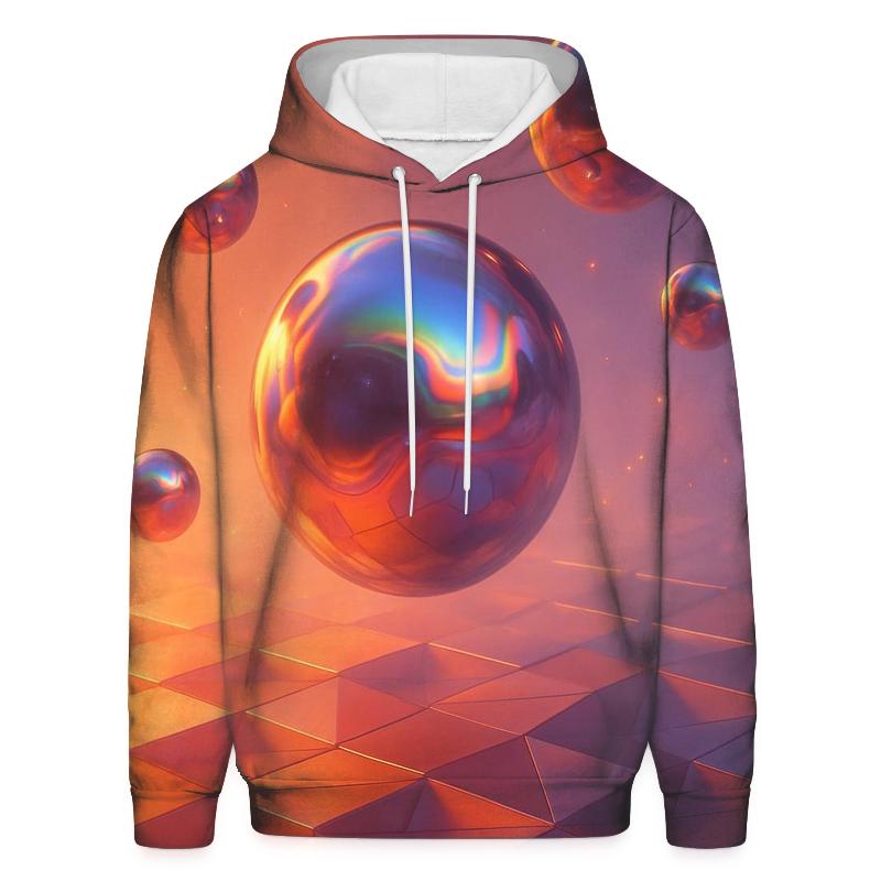 Molten Aurora Chessgarden graphic hoodies