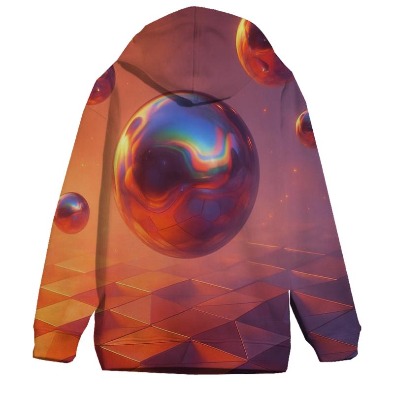 Molten Aurora Chessgarden graphic hoodies