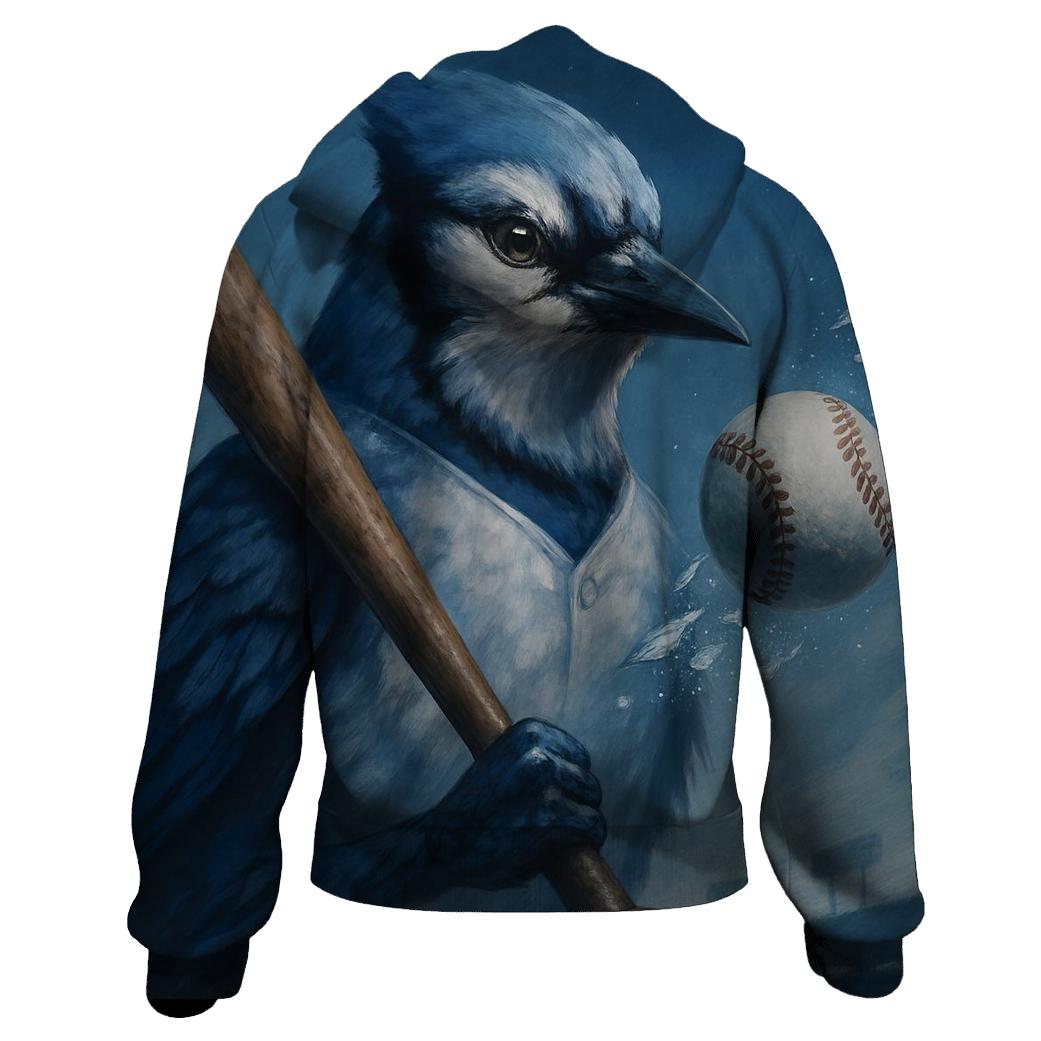 Bat Perch With Blue Jays Frostlight hoodie trends