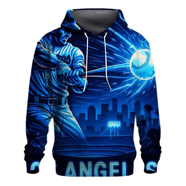 Electric Swing Over Chavez Ravine pullover hoodies