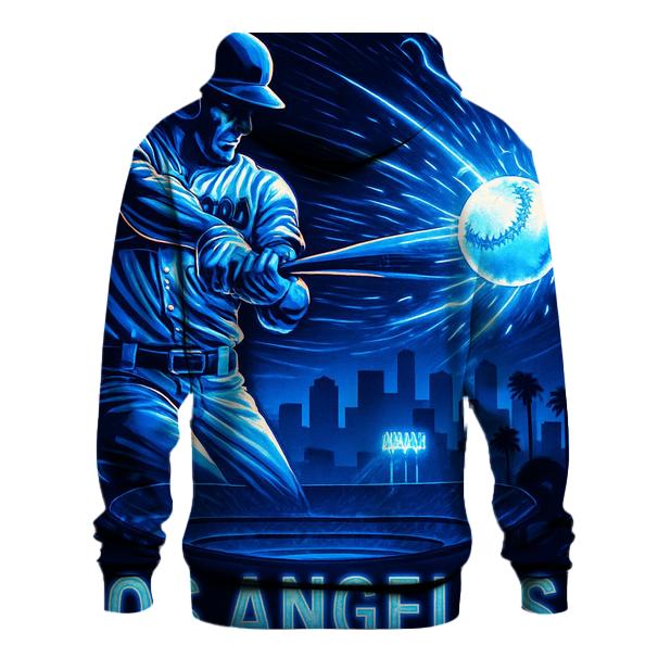 Electric Swing Over Chavez Ravine pullover hoodies