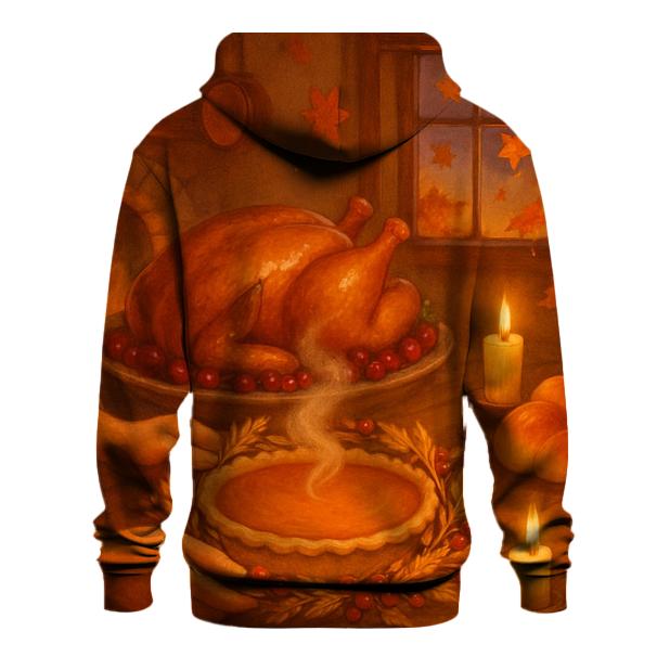 Candlelit Cornucopia Cottage Table designer hoodies