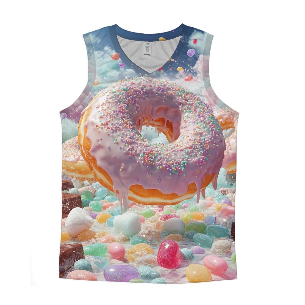 Midnight Donut Meteor Garden personalized athletic tanks