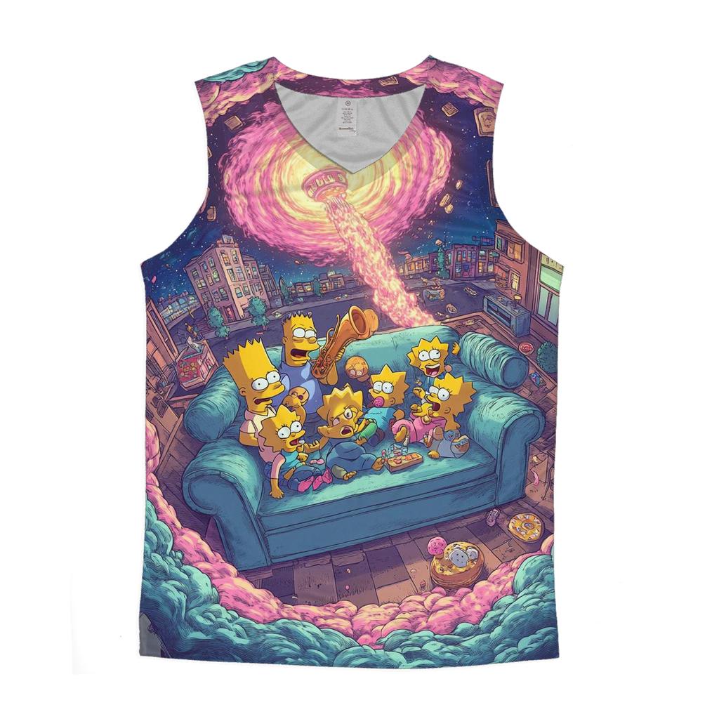 Midnight Couch Portal Meltdown designer workout tanks