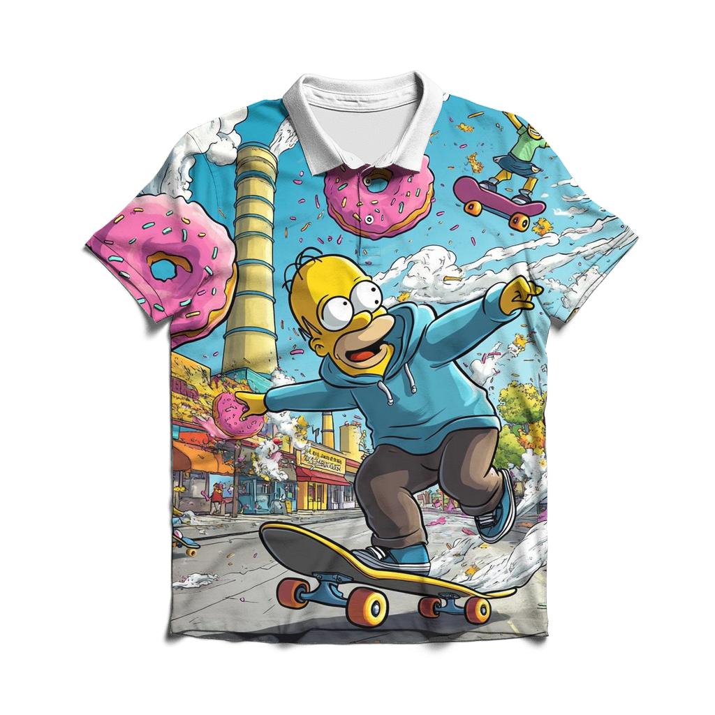Springfield Saturnalia Street Jam premium cotton polo shirts