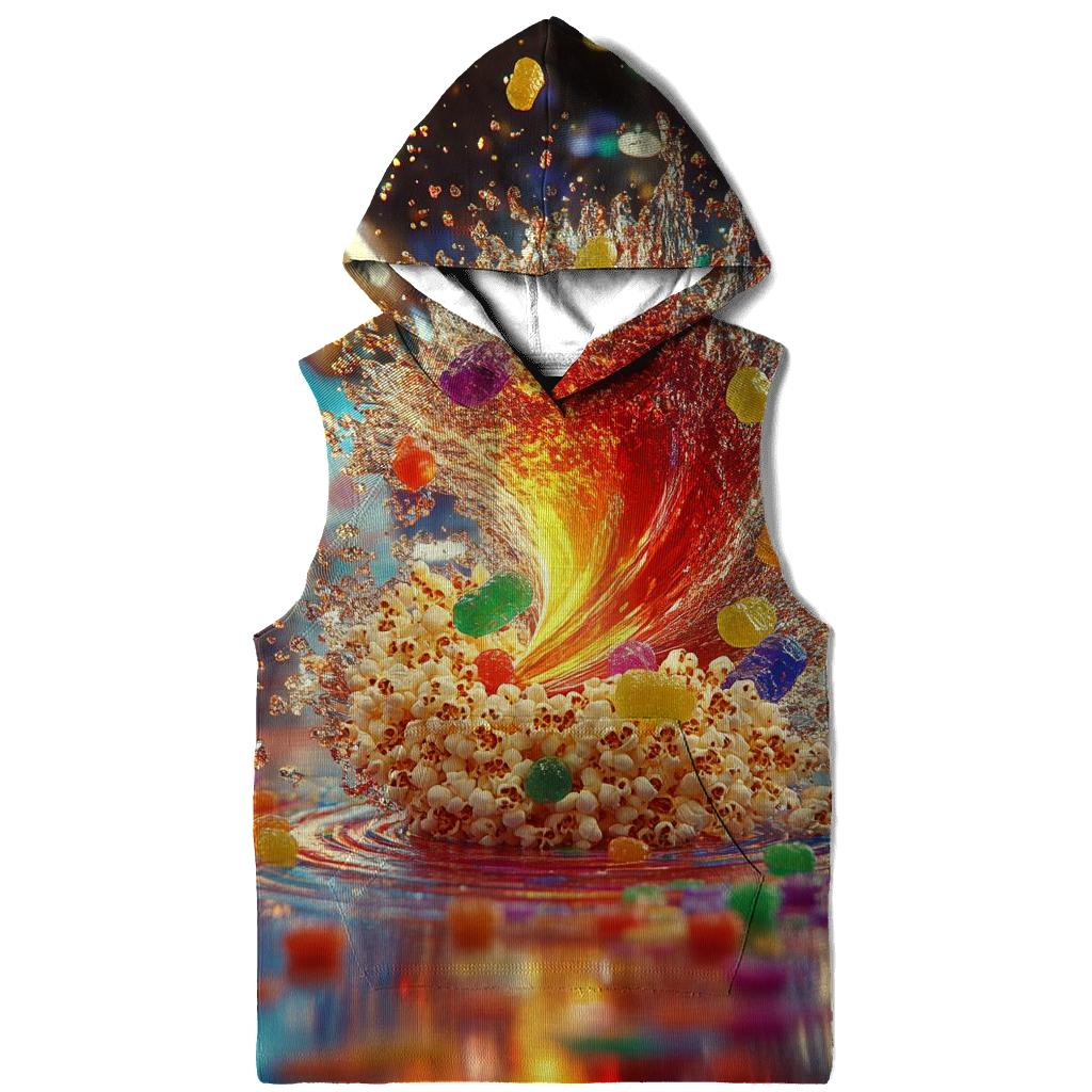 Fizzy Candy Carnival Whirl pullover hoodies
