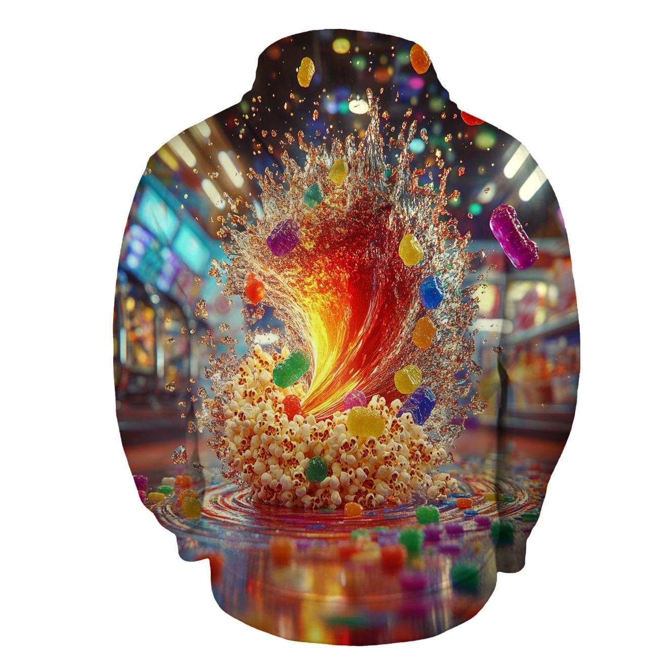 Fizzy Candy Carnival Whirl hoodie styles