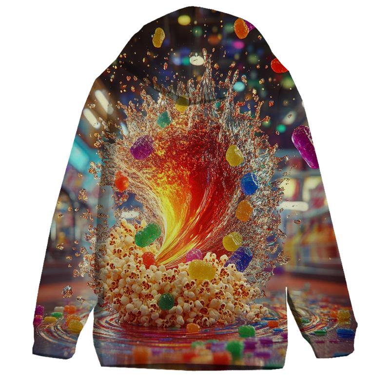 Fizzy Candy Carnival Whirl hoodies fashion